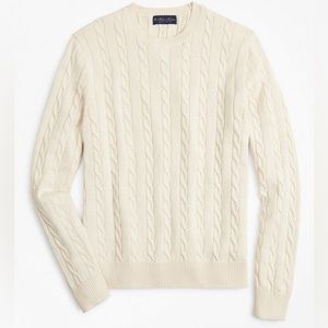 Brooks Brothers Cable-knit Sweater x2